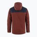 Giacca a vento uomo Fjällräven Greenland Winter maroon/dark navy 2