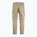 Pantaloni da trekking da uomo Fjällräven Vidda Pro Lite Zip Off fossil 2