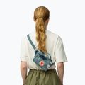 Marsupio Fjällräven Kanken Graphics Hip Pack nimbus blue/hidden animals 5