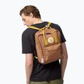 Zaino urbano Fjällräven Kånken Concept 16 l khaki dust/kantarell 5
