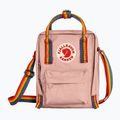 Borsello Fjällräven Kanken Rainbow Sling 2,5 l chalk rose/rainbow