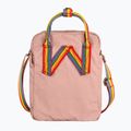 Borsello Fjällräven Kanken Rainbow Sling 2,5 l chalk rose/rainbow 3