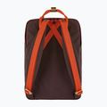 Zaino urbano Fjällräven Kanken Koncept Laptop 15" 18 l black oak/rowan red 3