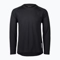 Maglia da ciclismo a maniche lunghe da uomo POC DH Jersey carbon black