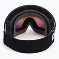 Occhiali da sci POC Fovea Clarity nero uranio/arancione specchiato 3