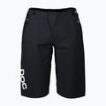 Pantaloncini da ciclismo POC Essential Enduro da uomo, nero uranio 4