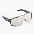 Occhiali da sole POC Aspire tartaruga marrone/viola/argento a specchio