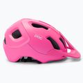 Casco da bici POC Axion SPIN actinium rosa opaco 3