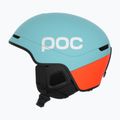 Casco da sci POC Obex Contour indicolite blue matt/carnelian orange matt 2