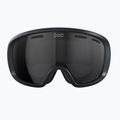 Maschera da sci POC Fovea Clarity uranium black/partly sunny grey 2