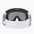 Maschera da sci POC Fovea hydrogen white/partly sunny green 3
