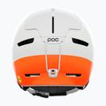 Casco da sci POC Obex MIPS hydrogen white/fluorescent orange 4