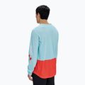 Maglia a maniche lunghe da ciclismo da uomo POC Motion Air Jersey lazurite blue/carnelian orange 2