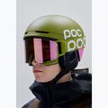 Maschera da sci POC Nexal olivine green/partly sunny rose gold 6