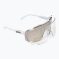 Occhiali da sole POC Devour Mid hydrogen white/clarity road/sunny silver