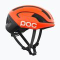 Casco da ciclismo POC Omne Beacon MIPS fluorescent orange matt/uranium black matt