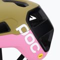 Casco da ciclismo POC Cularis olivine green matt/thulite pink matt 7