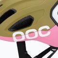 Casco da ciclismo POC Amidal olivine green matt/thulite pink matt 7