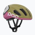Casco da ciclismo POC Amidal olivine green matt/thulite pink matt