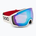Maschera da sci POC Zonula red/white/partly sunny blue 2