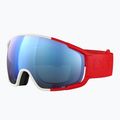Maschera da sci POC Zonula red/white/partly sunny blue 7
