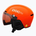 Casco da sci per bambini POC POCito Obex Visor S2 Jr fluorescent orange 2