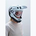 Occhiali da ciclismo POC Ora hydrogen white/clarity trail/cloudy brown 5