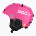 Casco da sci per bambini POC POCito Fornix MIPS fluorescent pink 2