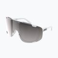Occhiali da sole POC Devour hydrogen white/clarity road/sunny silver