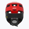 POC Otocon Race MIPS casco bici prismane rosso opaco/nero uranio opaco 4