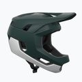 POC Otocon Race MIPS casco da bici verde pargasite opaco/bianco idrogeno opaco