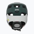POC Otocon Race MIPS casco da bici verde pargasite opaco/bianco idrogeno opaco 4