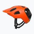Casco bici POC Cularis arancione fluorescente opaco/nero uranio opaco 2
