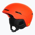 Casco da sci POC Obex MIPS arancione fluorescente opaco