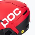 Casco da sci POC Obex BC MIPS rosso opaco 7