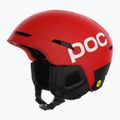 Casco da sci POC Obex BC MIPS rosso opaco