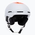 Casco da sci con sistema audio POC Obex Connect idrogeno bianco/arancio fluorescente avip