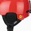 Casco da sci POC Fornix MIPS prismane rosso 7