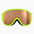 Maschera da sci per bambini POC POCito Retina Jr S2 fluorescent yellow/green/partly sunny light orange 3