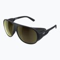Occhiali da sole POC Nivalis nero uranio/clarity universal/oro glaciale