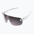 Occhiali da sole POC Elicit hydrogen white/clarity road/sunny silver