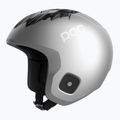 Casco da sci junior POC Skull Dura Jr Marco Odermatt Ed. argentite silver