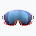 POC Zonula Race idrogeno bianco/arancio rosa/parzialmente blu occhiali da sci 2