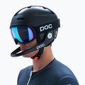 Maschera da sci POC Fovea uranium black/partly sunny blue 5