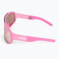 Occhiali da sole POC Aspire actinium pink translucent/clarity trail silver 4