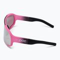 Occhiali da sole POC Aspire rosa/nero uranio traslucido/oro strada chiarezza 4