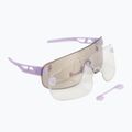 Occhiali da sole POC Elicit purple quartz translucent/clarity road silver