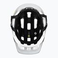 POC Axion Race MIPS casco da bici nero uranio/argentite argento opaco 5