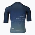 Maglia ciclismo POC Pristine Print gradient uomo turmaline navy 6