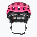 Casco da bici POC Kortal Race MIPS rosa fluo/nero uranio opaco 2
